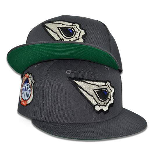 Edmonton Oilers "O-TOWN" Exclusive New Era 59Fifty Fitted Hat - Graphite