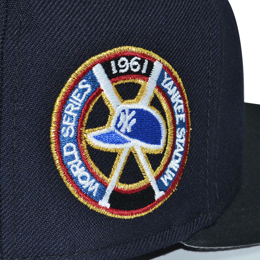 New York Yankees "TWINZ" Exclusive New Era 59Fifty Fitted Hat - Navy/Black