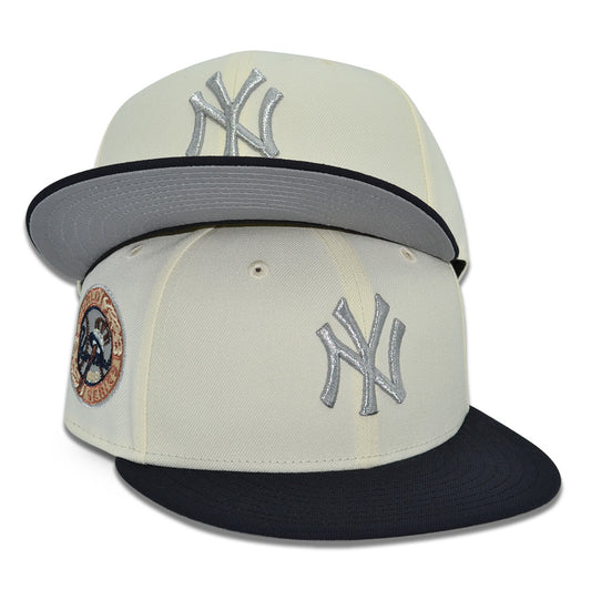 New York Yankees "ROOKIE SEASON" Exclusive New Era 59Fifty Fitted Hat - Chrome/Navy