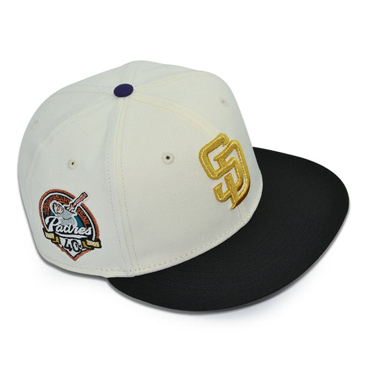 San Diego Padres "PRO-SKATER" Exclusive New Era 59Fifty Fitted Hat - Chrome/Black