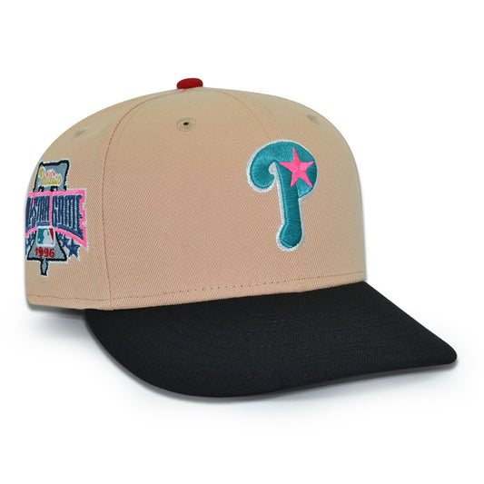 Philadelphia Phillies "PARIS PHILLIES" Exclusive New Era 59Fifty Fitted Hat - Candid Pecan/Black