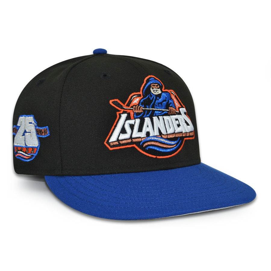 New York Islanders "ISLAND MET" Exclusive New Era 59Fifty Fitted Hat - Black/Royal