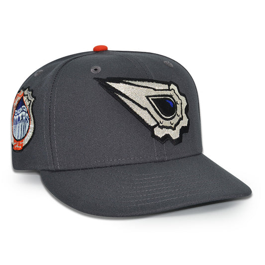 Edmonton Oilers "O-TOWN" Exclusive New Era 59Fifty Fitted Hat - Graphite