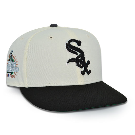 Chicago White Sox "ROTATION SOX" Exclusive New Era 59Fifty Fitted Hat - Chrome/Black