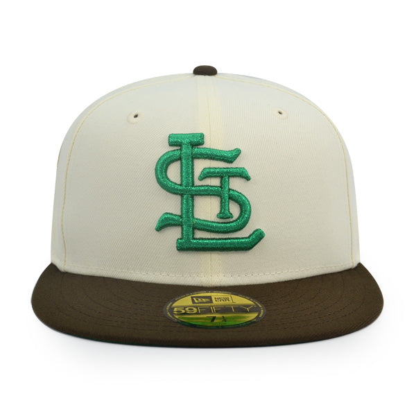 St.Louis Browns 1948 ALL-STAR GAME Exclusive New Era 59Fifty Fitted Hat - Chrome/Brown