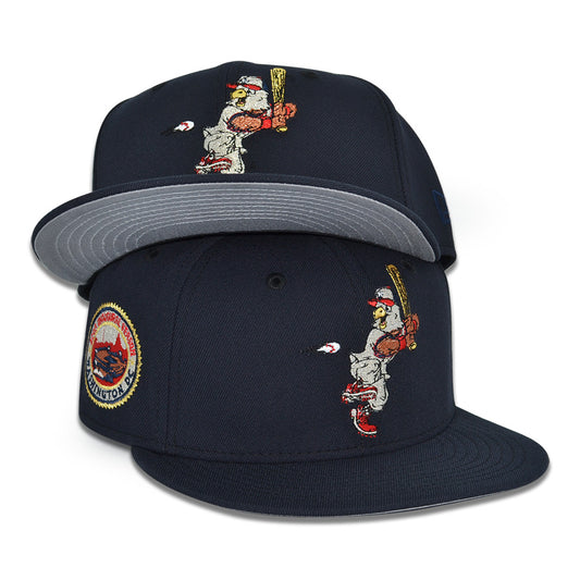 Washington Nationals "GAME DAY SCREECH" Exclusive New Era 59Fifty Fitted Hat - Navy