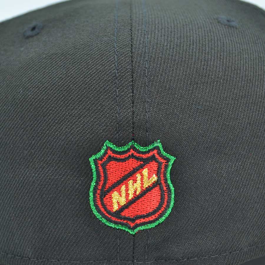 Chicago Blackhawks "THE 86TH" Exclusive New Era 59Fifty Fitted Hat - Black/Scarlet