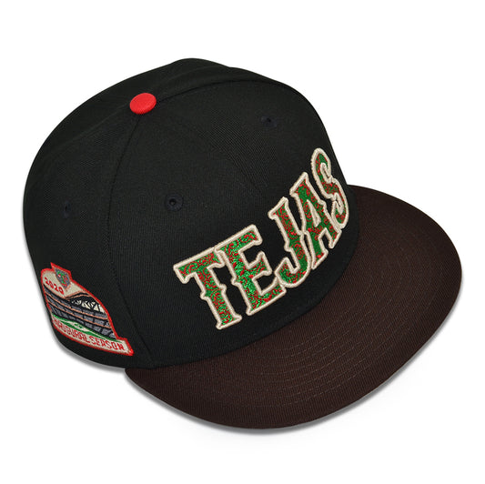 Texas Rangers "TEJAS TAKEOVER" Exclusive New Era 59Fifty Fitted Hat - Black