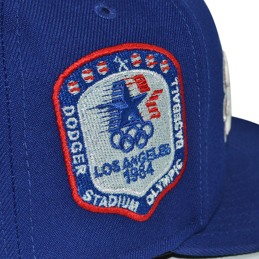 Los Angeles Dodgers "VICTORY SCRIPT" Exclusive New Era 59Fifty Fitted Hat - Dark Royal