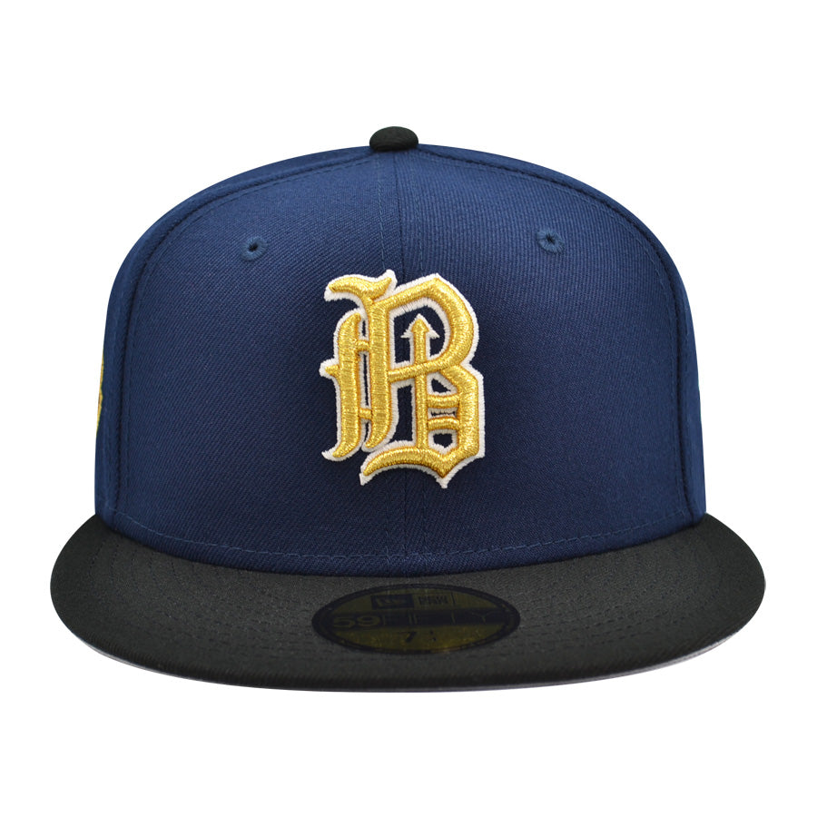 Birmingham Barons SOUTHERN LEAGUE Exclusive New Era 59Fifty Fitted Hat - OceanBlue/Black