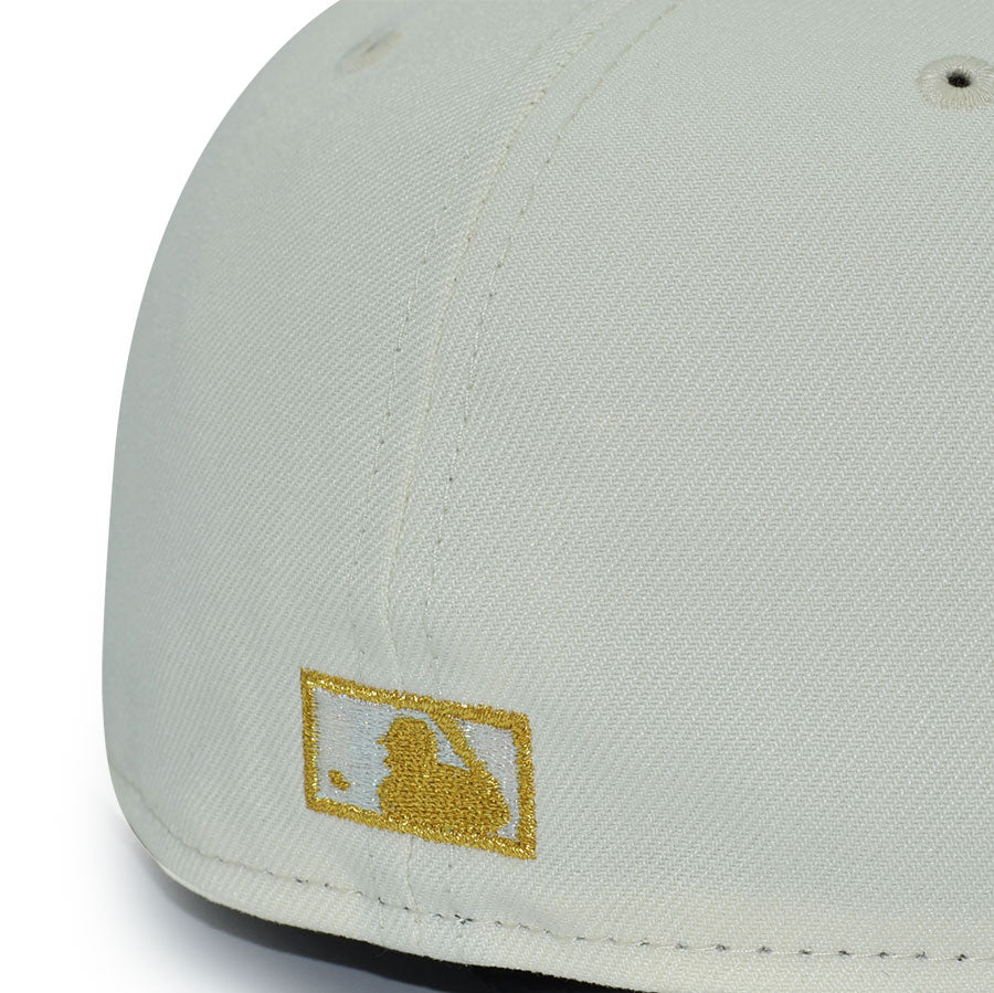 New York Yankees "WALL STREET" Exclusive New Era 59Fifty Fitted Hat - Chrome/Dark Green