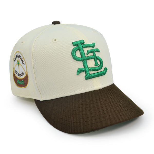 St.Louis Browns 1948 ALL-STAR GAME Exclusive New Era 59Fifty Fitted Hat - Chrome/Brown