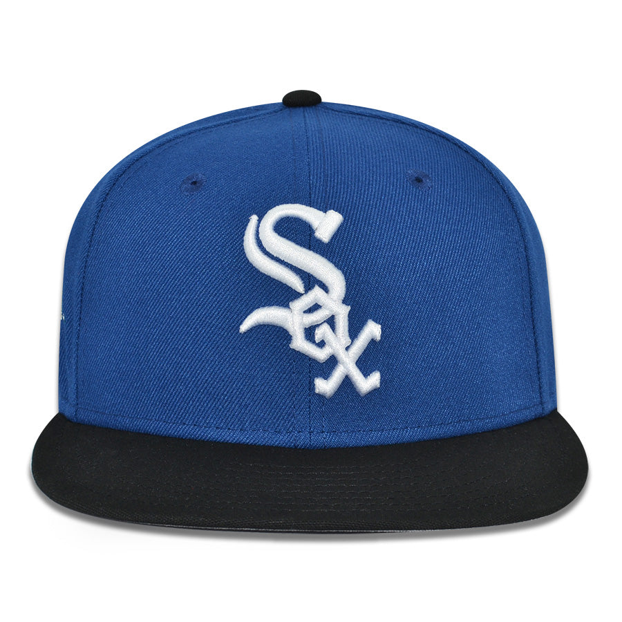 Chicago White Sox "CHURCH PEWS" Exclusive New Era 59Fifty Fitted Hat - SongBird/Black