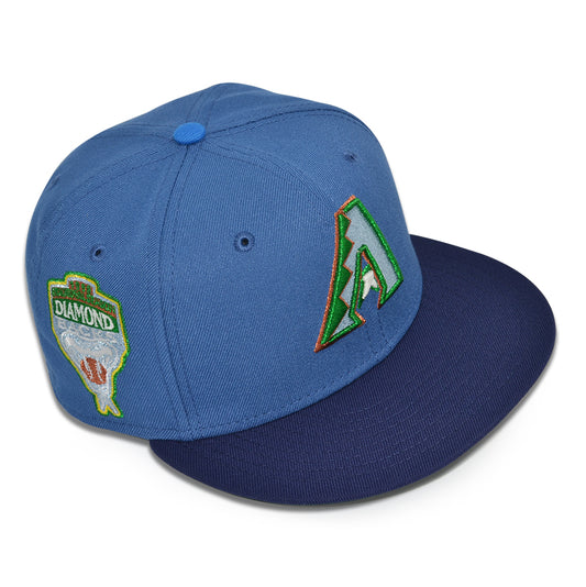 Arizona Diamondbacks “Botones Azules" Exclusive New Era 59Fifty Fitted Hat - Indigo/Navy
