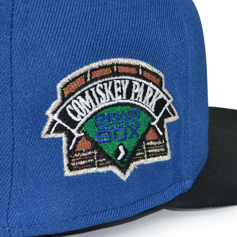 Chicago White Sox "CHURCH PEWS" Exclusive New Era 59Fifty Fitted Hat - SongBird/Black