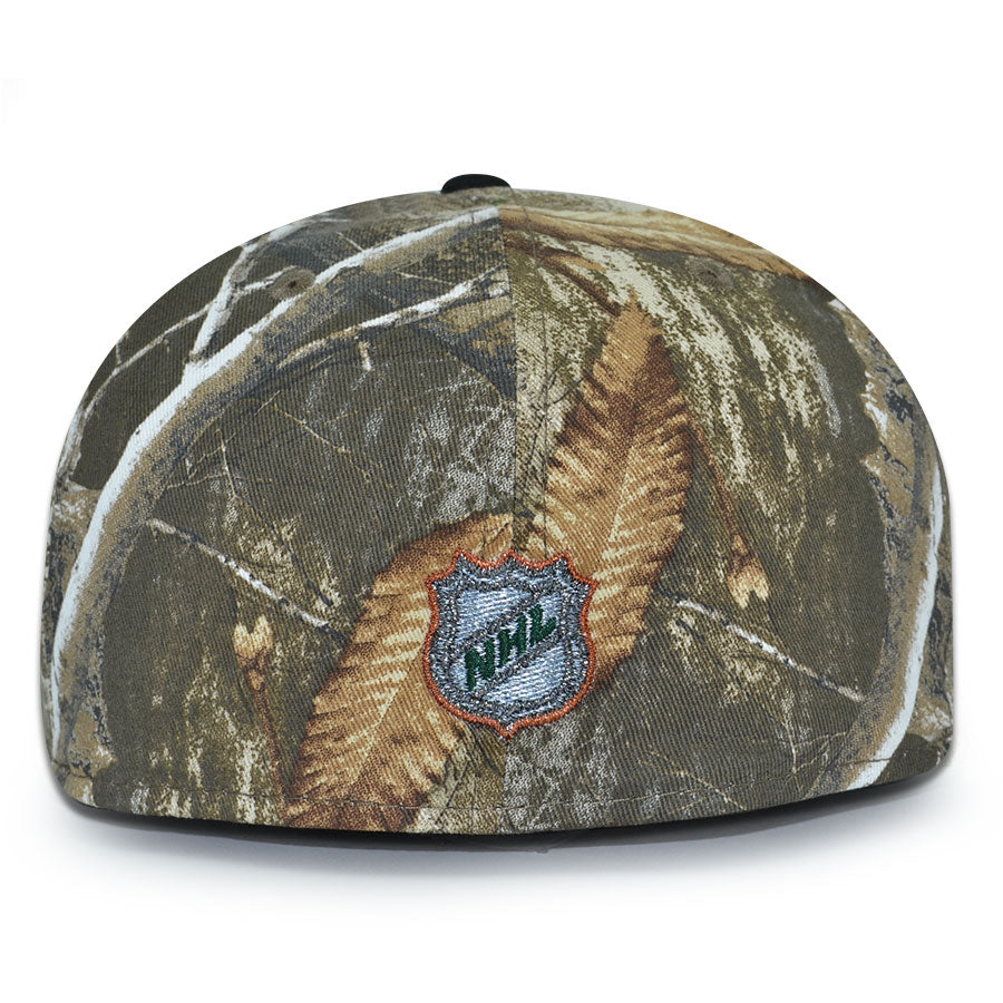 Buffalo Sabres "BUFFALO BRED" Exclusive New Era 59Fifty Fitted Hat - Real Tree/Black/Sky UV