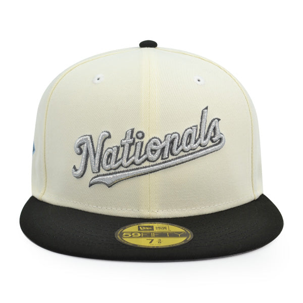 Washington Nationals 2019 World Series Exclusive New Era 59Fifty Fitted Hat - Chrome/Black