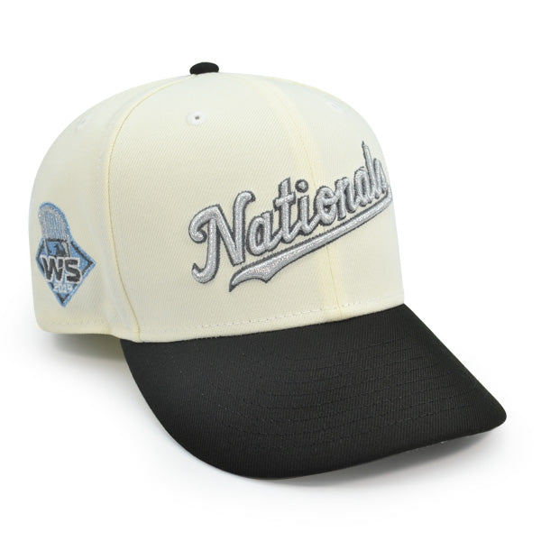 Washington Nationals 2019 World Series Exclusive New Era 59Fifty Fitted Hat - Chrome/Black