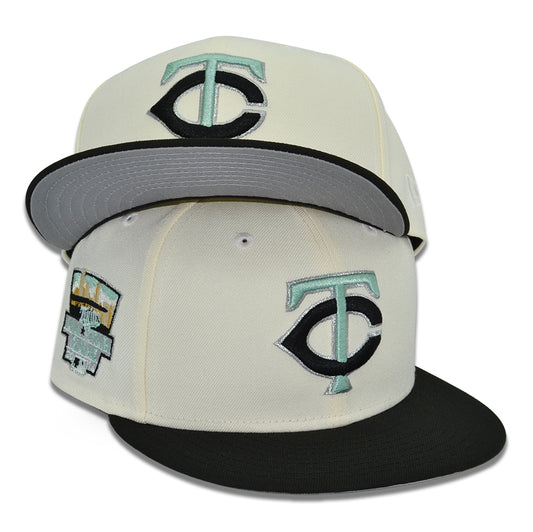 Minnesota Twins "TIFF & CO" Exclusive New Era 59Fifty Fitted Hat - Chrome/Black
