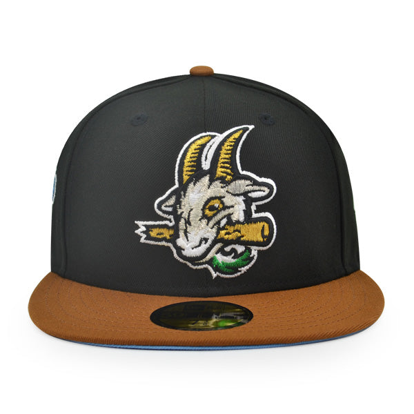 Hartford Yard Goats 2021 ALL-STAR BASH Exclusive New Era 59Fifty Fitted Hat - Black/Peanut