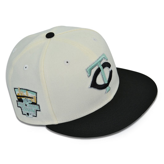 Minnesota Twins "TIFF & CO" Exclusive New Era 59Fifty Fitted Hat - Chrome/Black