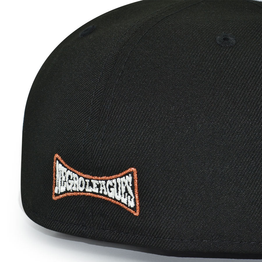 Baltimore Black Sox "BLACK MAGIC" Exclusive New Era 59Fifty Fitted Hat - Black/Walnut