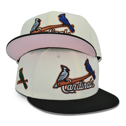 St.Louis Cardinals "FAMILY FIRST" Exclusive New Era 59Fifty Fitted Hat - Chrome/Black