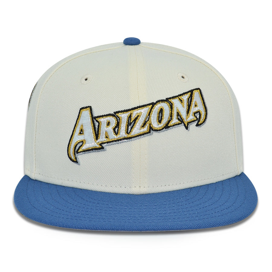 Arizona Diamondbacks "ARIZONA DREAM" Exclusive New Era 59Fifty Fitted Hat - Chrome/Indigo