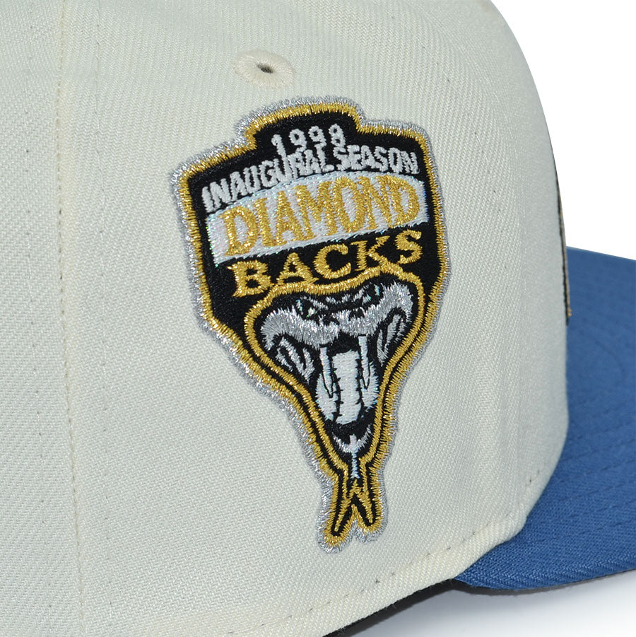 Arizona Diamondbacks "ARIZONA DREAM" Exclusive New Era 59Fifty Fitted Hat - Chrome/Indigo
