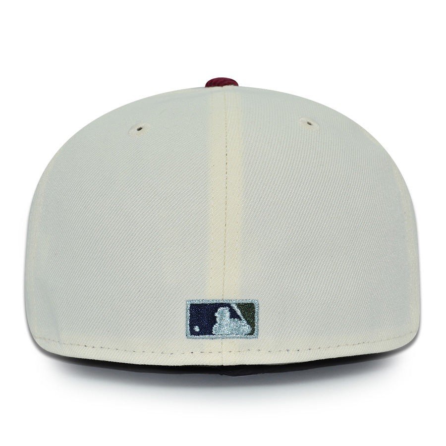 Toronto Blue Jays "BANNED" Exclusive New Era 59Fifty Fitted Hat - Chrome/Seaweed