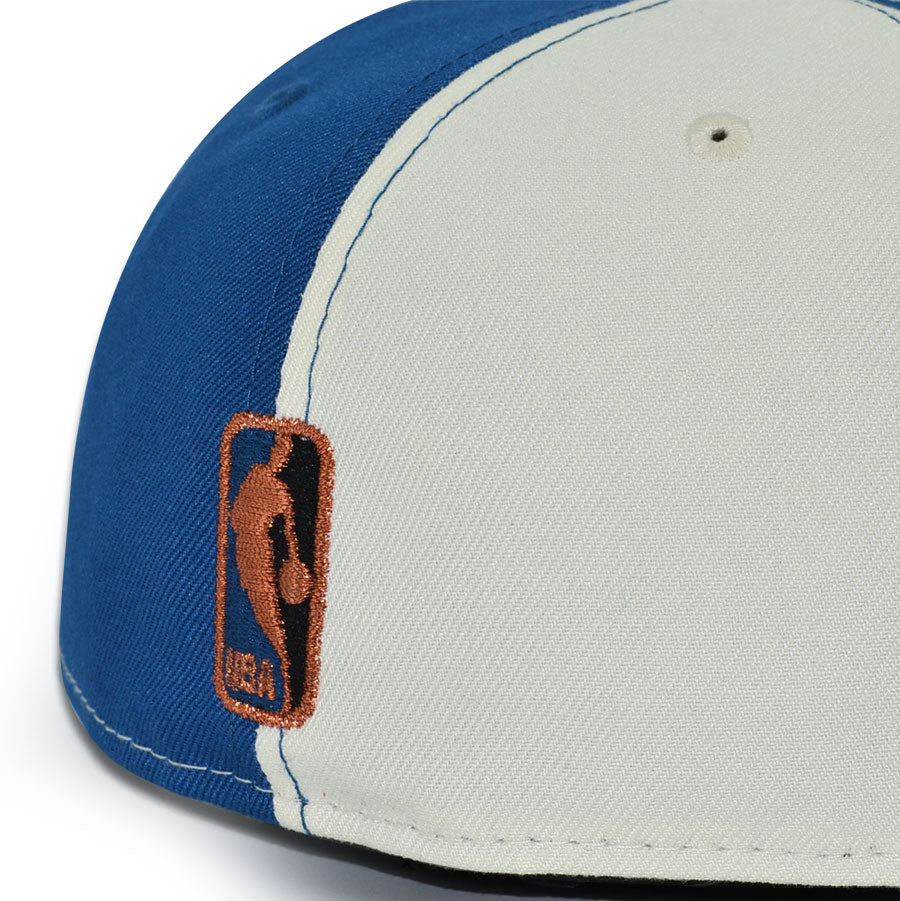 Washington Wizards "THE WIZ" Pinwheel Exclusive New Era 59Fifty Fitted Hat - Chrome/Seashore/Black