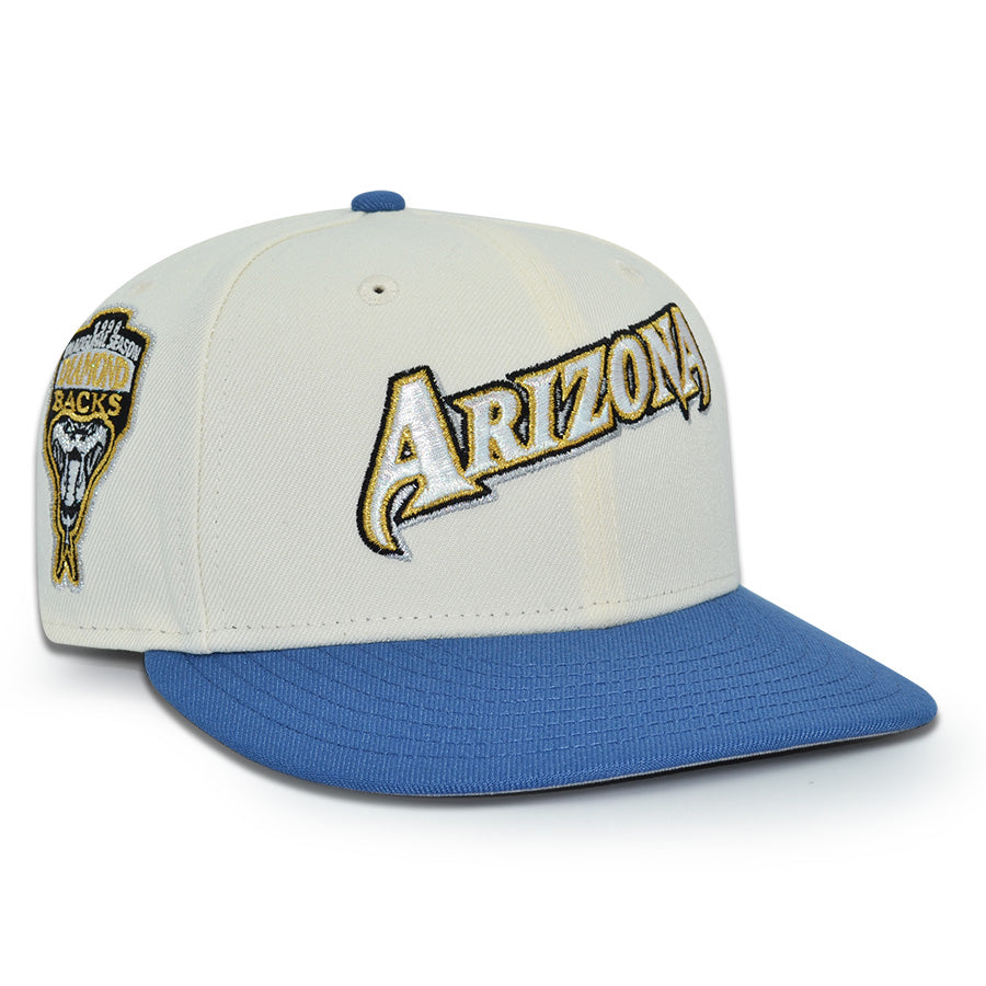 Arizona Diamondbacks "ARIZONA DREAM" Exclusive New Era 59Fifty Fitted Hat - Chrome/Indigo