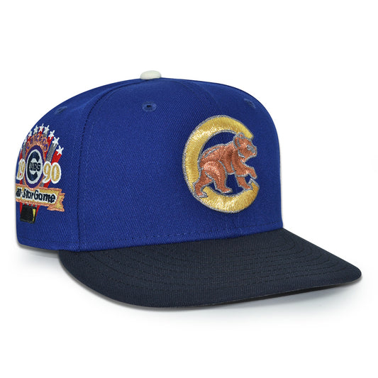 Chicago Cubs "HTB III" Exclusive New Era 59Fifty Fitted Hat - Dark Royal/Navy