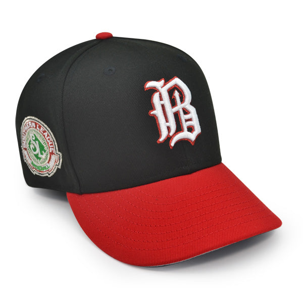 Birmingham Barons Southern League Exclusive New Era 59Fifty Fitted Hat -Black/Red