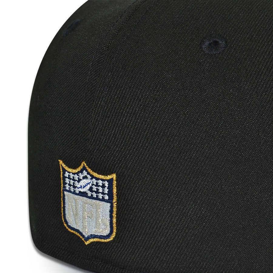 Dallas Cowboys "VALLEY RANCH" Exclusive New Era 59Fifty Fitted Hat - Black/Royal