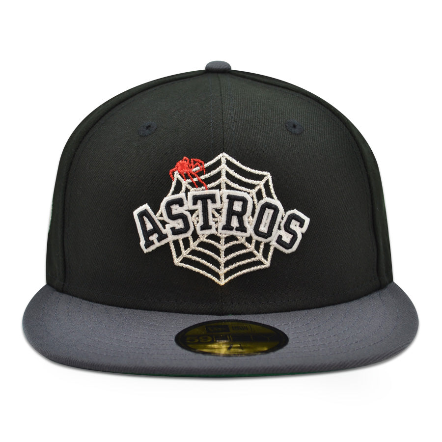 Houston Astros "SPIDER STROS" Exclusive New Era 59Fifty Fitted Hat - Black/Graphite