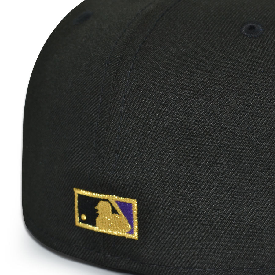 Tampa Bay Devil Rays "TAMPA FADE" Exclusive New Era 59Fifty Fitted Hat - Black/New Orchid