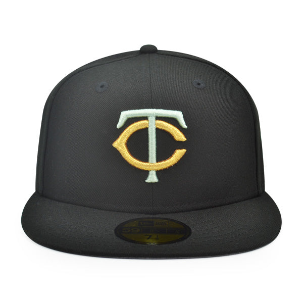 Minnesota Twins BOMBA SQUAD Exclusive New Era 59Fifty Fitted Hat - Black