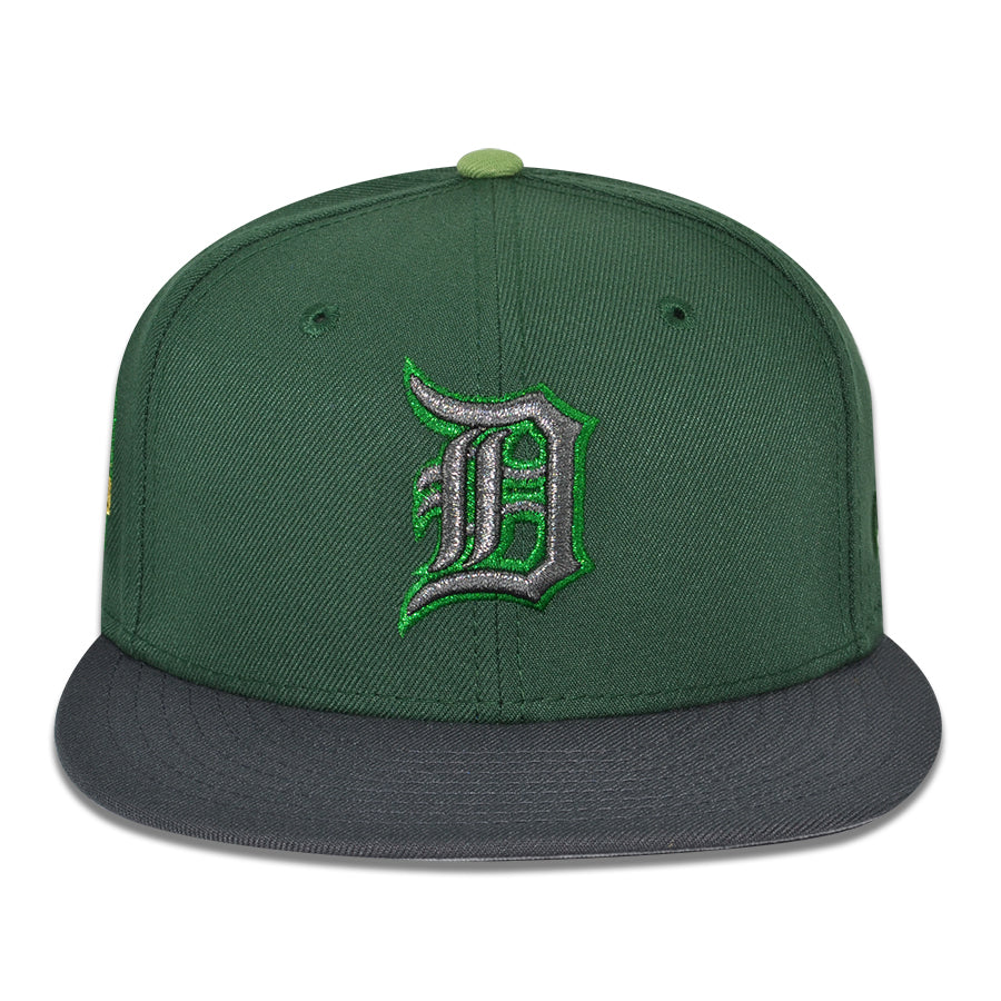 Detroit Tigers "DOOM" Exclusive New Era 59Fifty Fitted Hat - Mountain Pine/Dark Graphite
