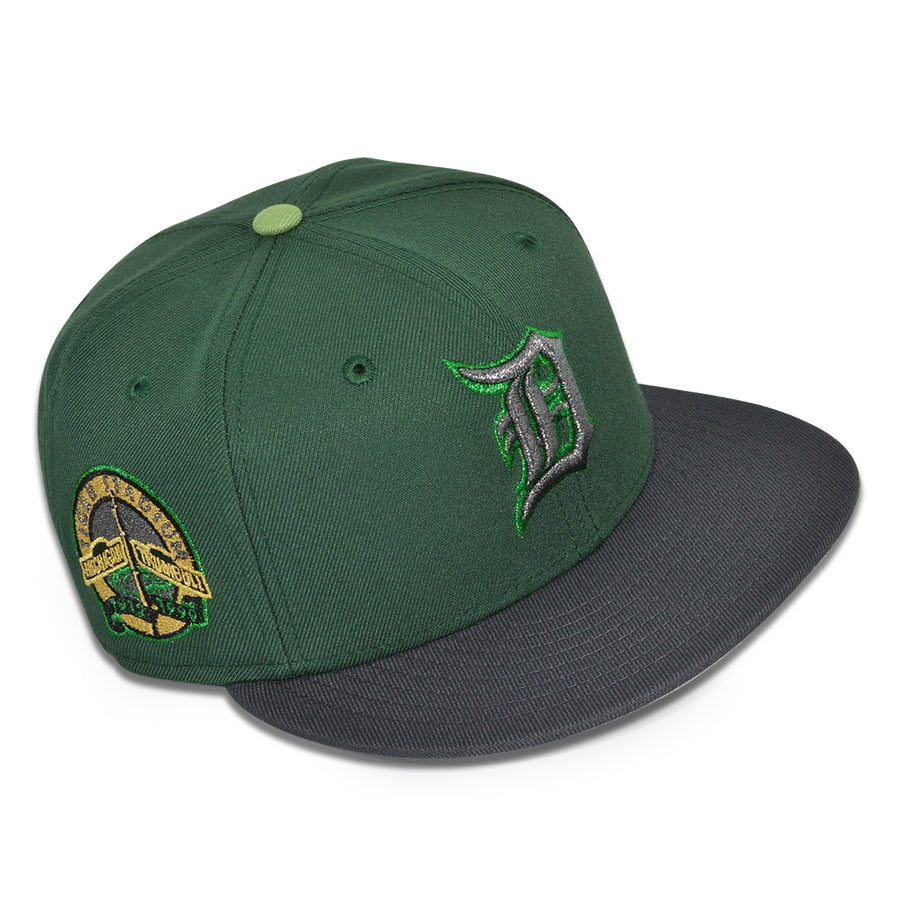 Detroit Tigers "DOOM" Exclusive New Era 59Fifty Fitted Hat - Mountain Pine/Dark Graphite