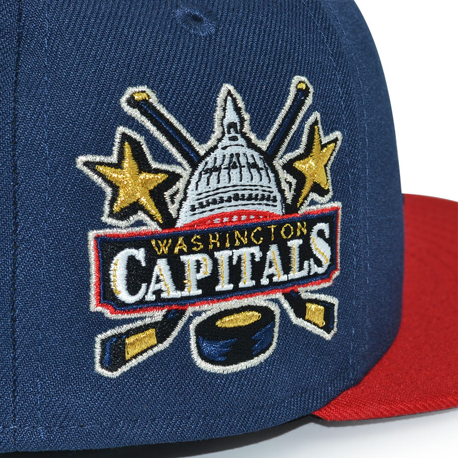 Washington Capitals "SCREAMING EAGLE 5.0" Exclusive New Era 59Fifty Fitted Hat - Navy/Red