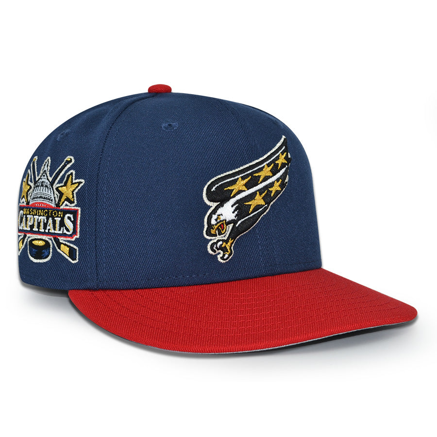 Washington Capitals "SCREAMING EAGLE 5.0" Exclusive New Era 59Fifty Fitted Hat - Navy/Red