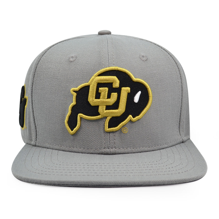 Colorado Buffaloes Pro Standard ROUGH RIDER Snapback NCAA Hat- Gray