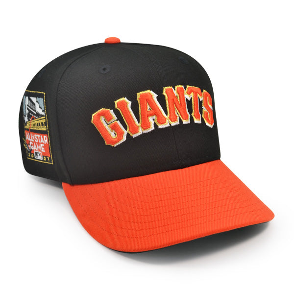 San Francisco Giants 2007 ALL-STAR GAME Exclusive New Era 59Fifty Fitted Hat - Black/Orange