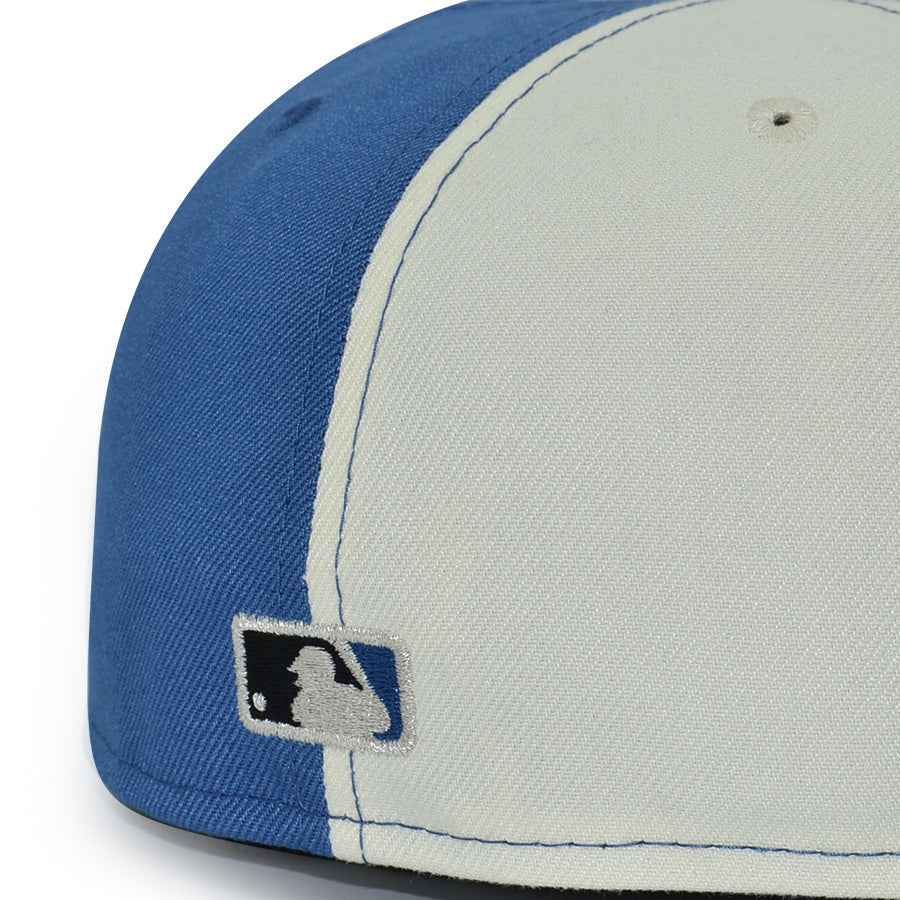 New York Mets "TWO FACE" Exclusive New Era 59Fifty Fitted Hat - Indigo/Chrome/Black