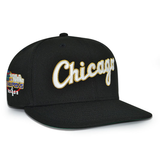 Chicago White Sox "SOUTH SIDE REIGN" Exclusive New Era 59Fifty Fitted Hat - Black