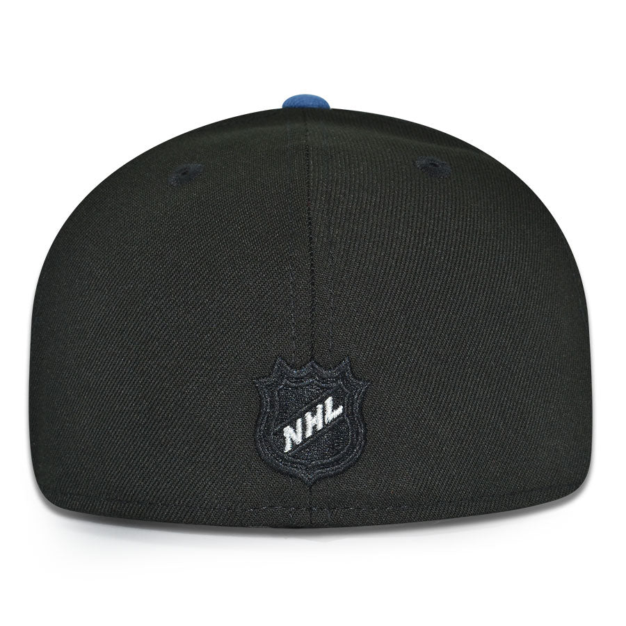 Colorado Avalanche "ICED OUT" Exclusive New Era 59Fifty Fitted Hat - Black/Cardinal