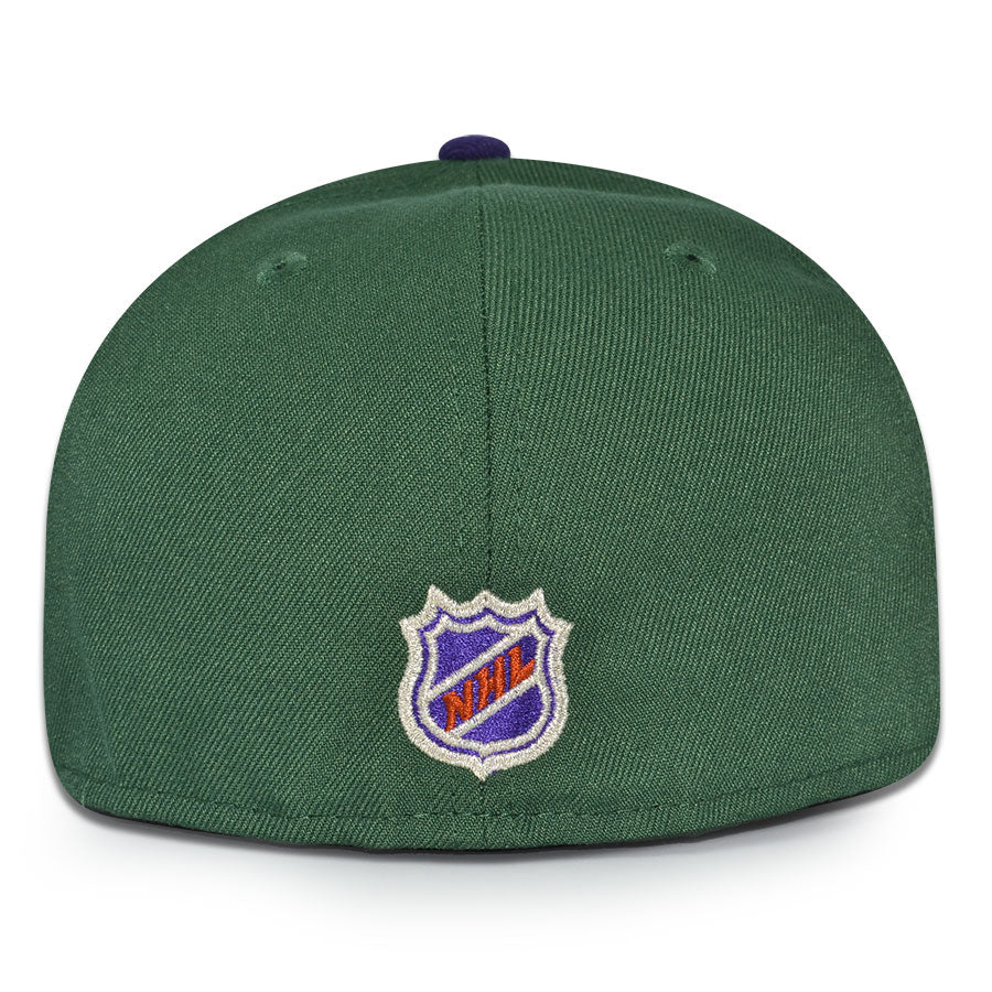 Toronto Maple Leafs "SKUNK HIGH" Exclusive New Era 59Fifty Fitted Hat - Cilantro/Purple