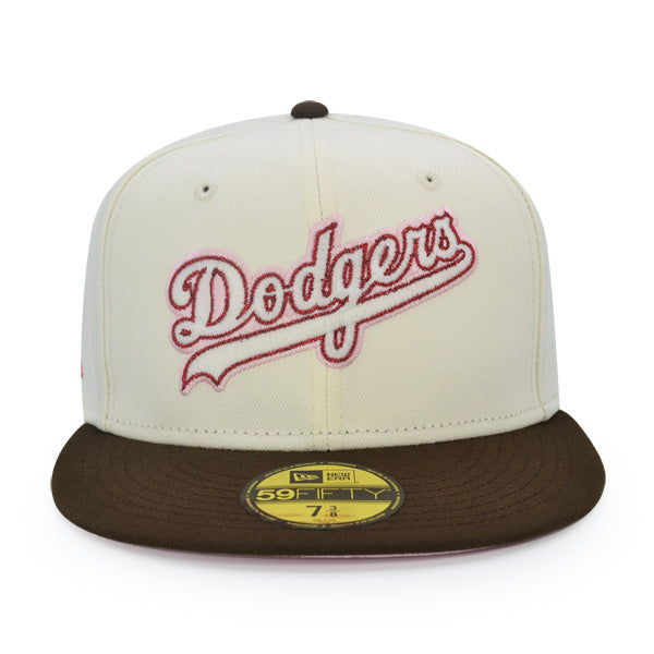 Los Angeles Dodgers 1981 CITY BICENTENNIAL Exclusive New Era 59Fifty Fitted Hat –Chrome/Walnut