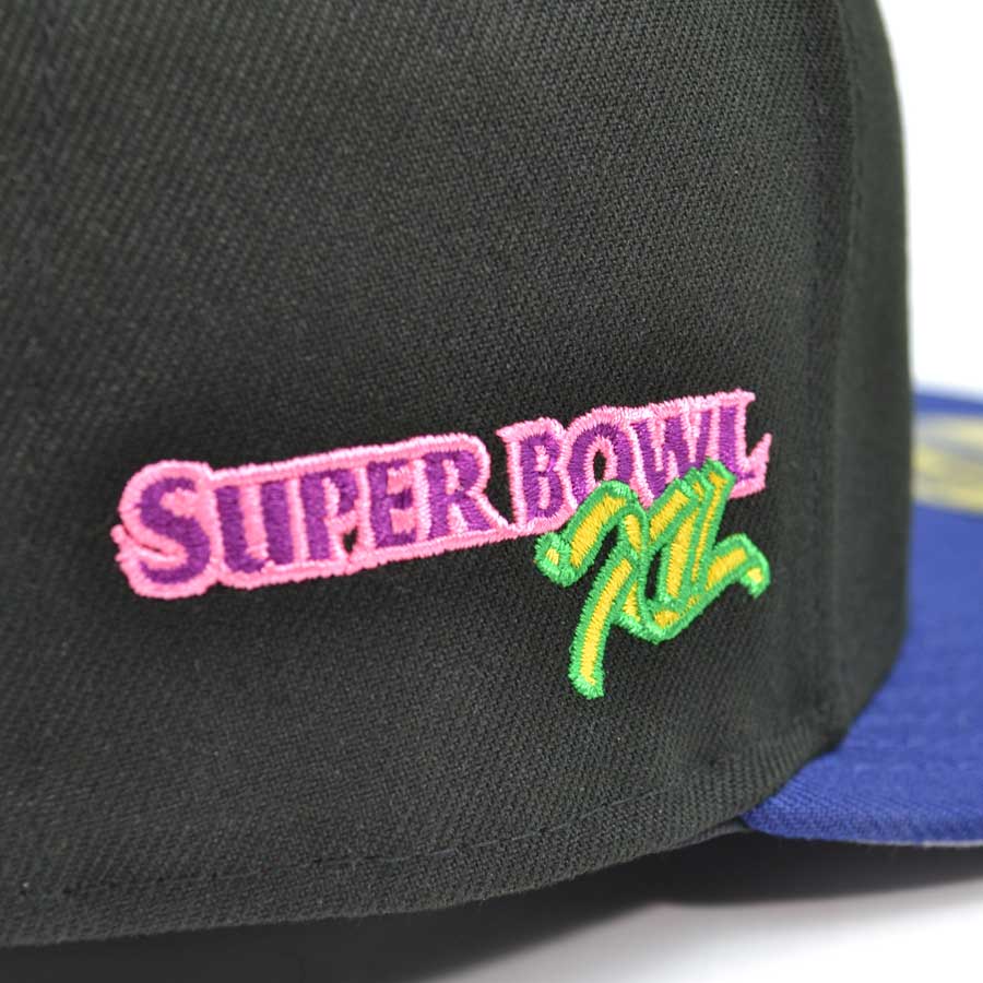 Dallas Cowboys "TENTH STREET" Exclusive New Era 59Fifty Fitted Hat - Black/Royal